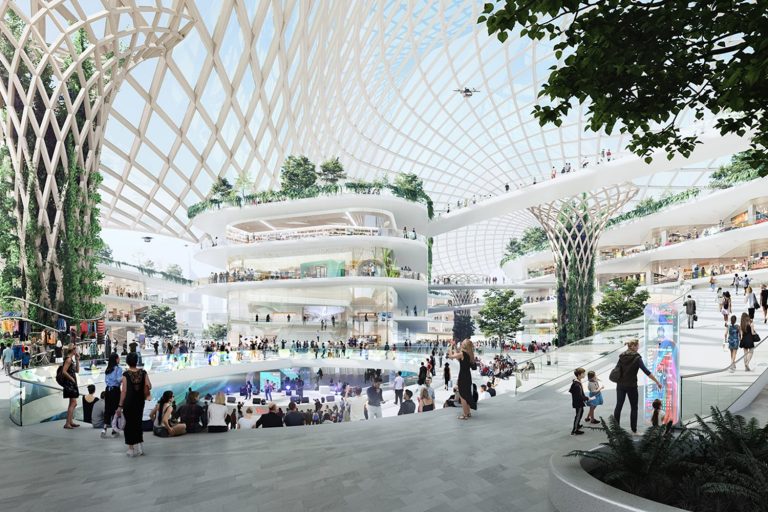 A glimpse at the futuristic shopping centres of tomorrow