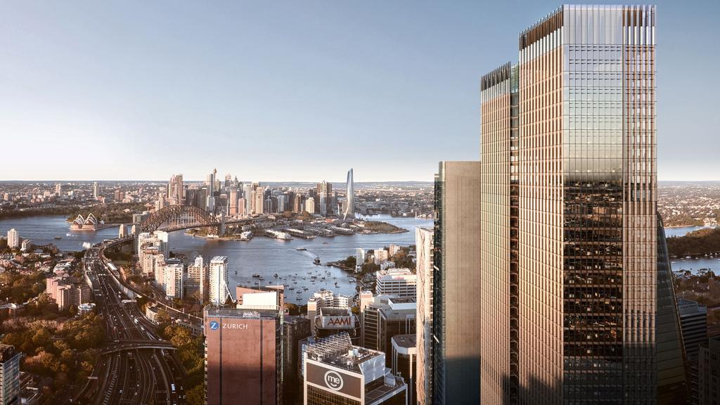 Supplied Editorial Artists impression of Stockland's Affinity Place project in North Sydney