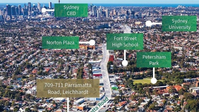 709-711 Parramatta Rd, Leichhardt sold for $4.8m.