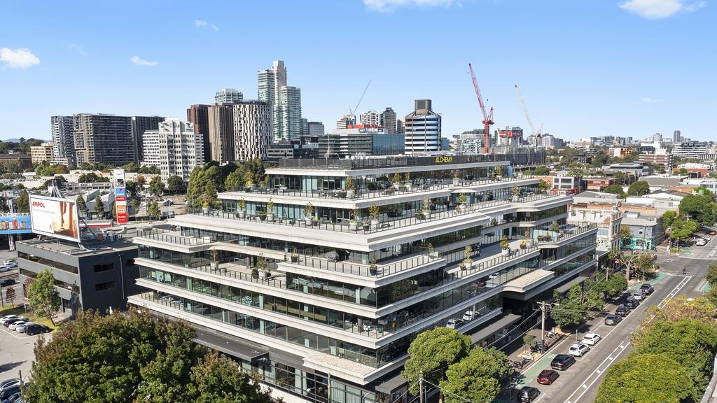 The office building at 101 Moray Street in South Melbourne