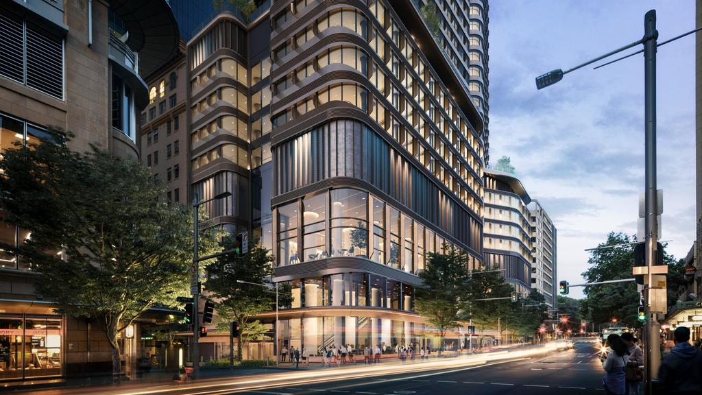 Supplied Editorial Parkline Place in the Sydney CBD is being delivered by Investa for Oxford Properties Group and Mitsubishi Estate Asia