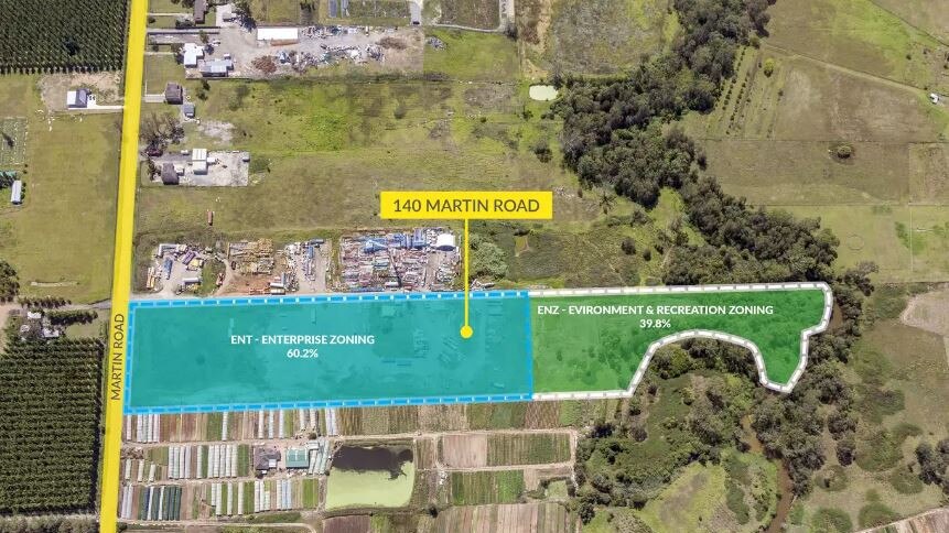 The Martin Rd site was purchased by a local investor.