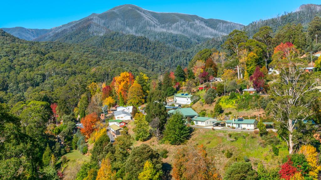 Bogong,Village,Autumn,View,,Alpine,National,Park,Victoria