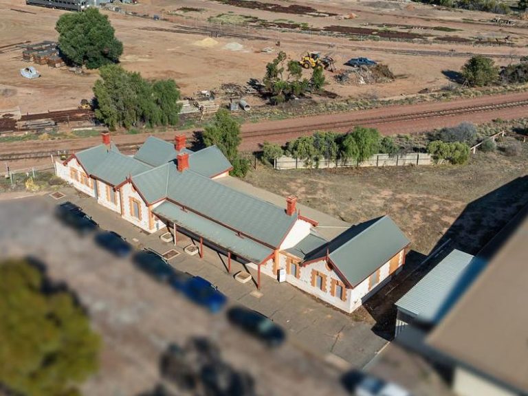 Historic Port Augusta railway station listed for sale