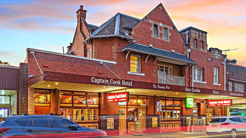 Supplied Editorial Lesday Hotel Group has bought the Captain Cook Hotel in Botany