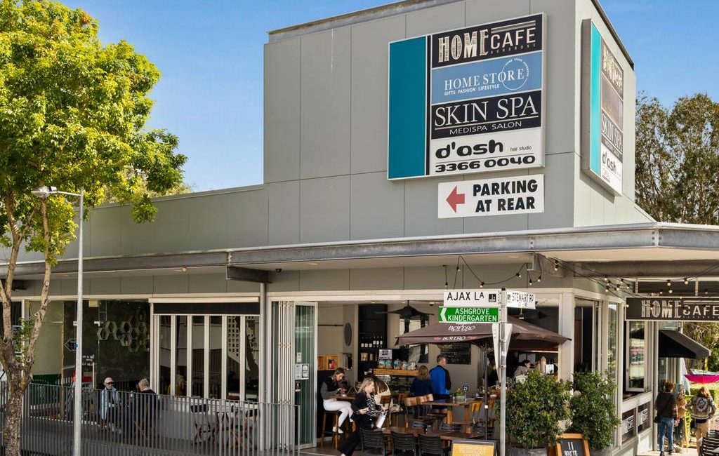 Popular Ashgrove retail centre up for auction for investors seeking passive income