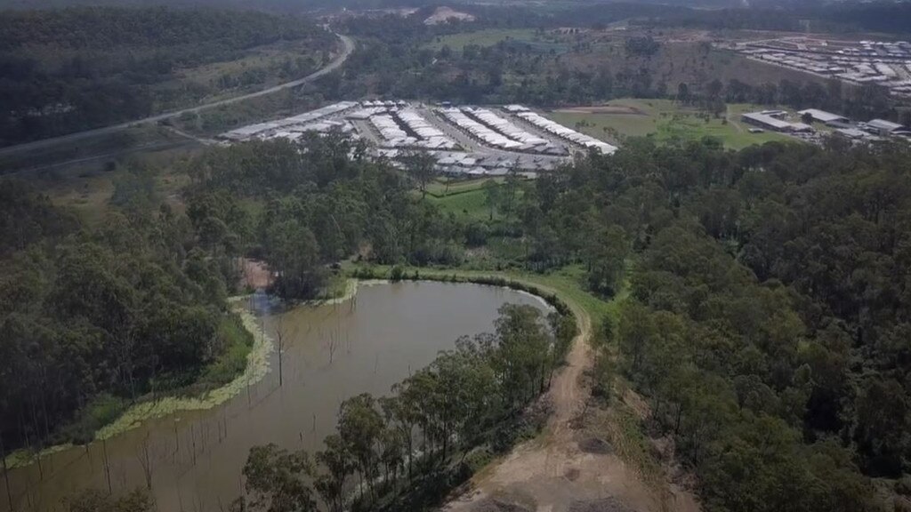 The plan is to turn the Hardrock Quarry into over 1,800 new homes and parkland. It was last listed for sale in 2018 by Queensland Sotheby's International. Picture: Queensland Sotheby's International.