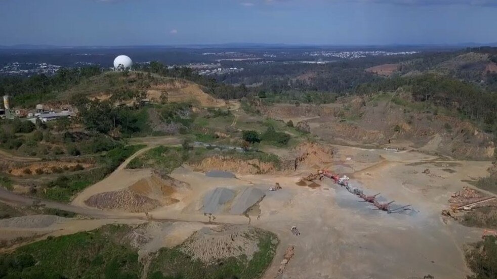 The plan is to turn the Hardrock Quarry into over 1,800 new homes and parkland. It was last listed for sale in 2018 by Queensland Sotheby's International. Picture: Queensland Sotheby's International.