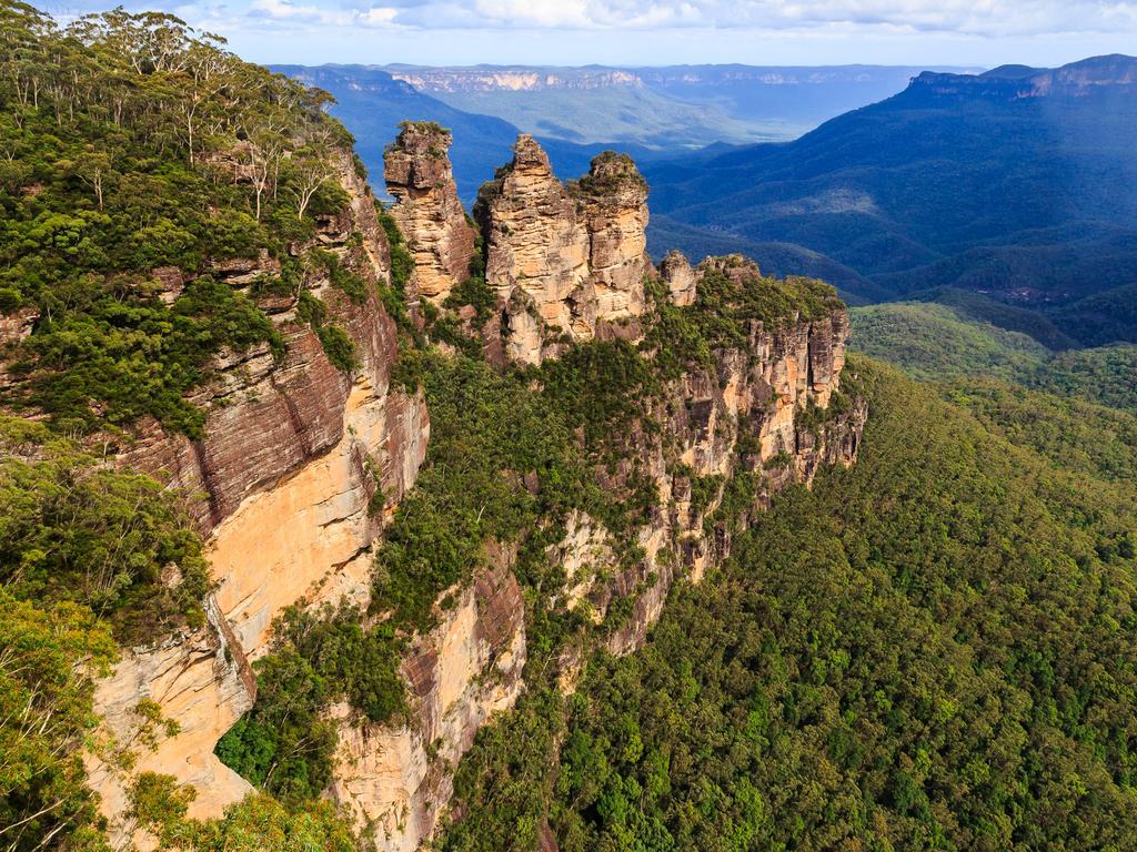 Three Sisters in the Blue Mountains Australia