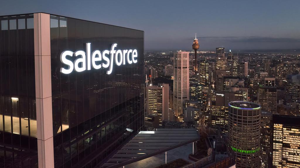 Supplied Editorial The 56-storey, 263m Salesforce Tower is Sydney's tallest commercial building