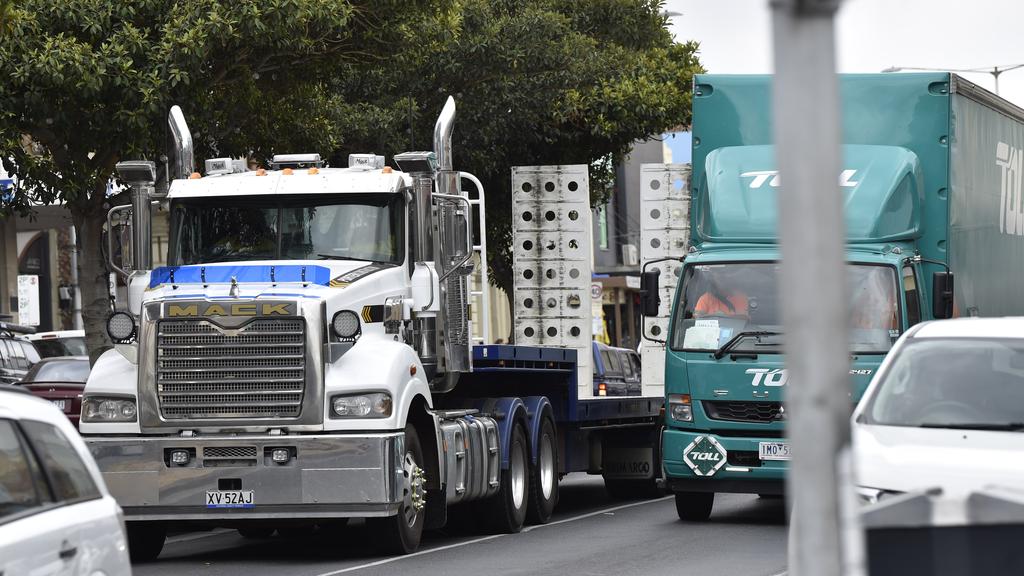 Trucks in the CBD