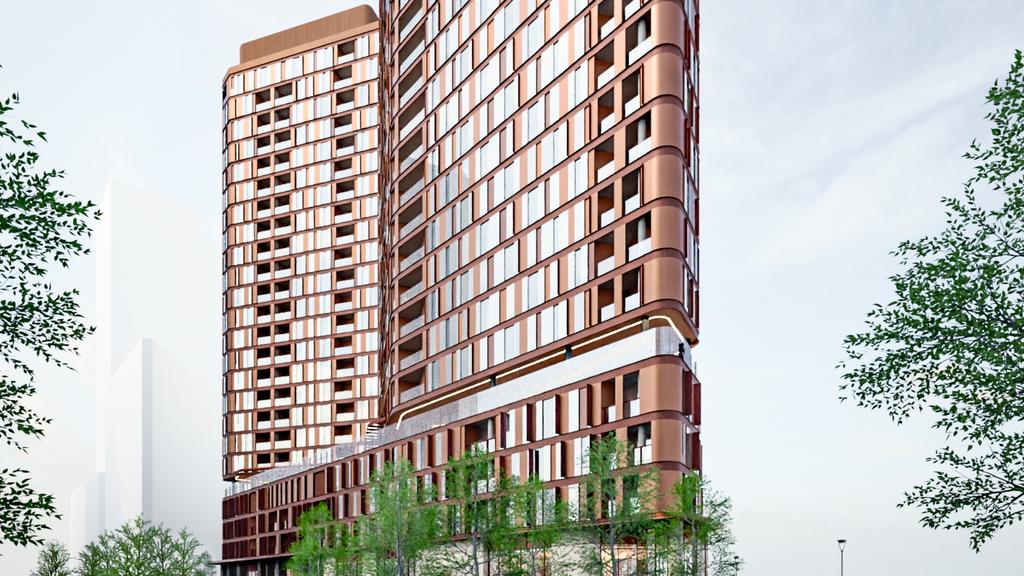 Supplied Editorial Lendlease and Nippon Steel Kowa Real Estate will develop
 build-to-rent apartments at 899 Collins Street in the Docklands