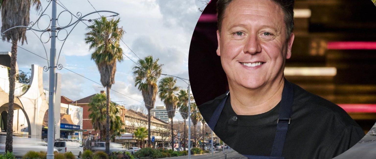 Pastry chef Darren Purchese shares his memories of Fitzroy Street, St Kilda. Picture: Network 10/realestate.com.au
