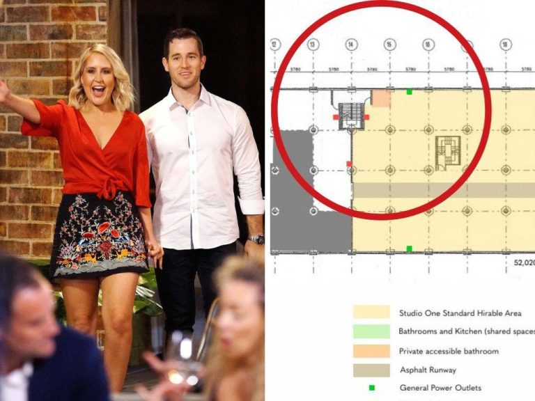 Inside trendy inner city Married at First Sight warehouse