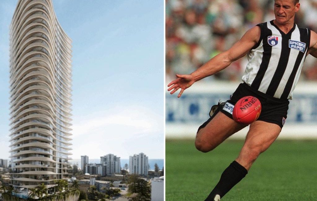 Footballer’s beachside mega site in shock forced sale