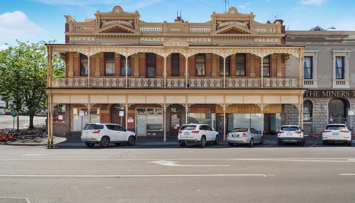 Reid’s Coffee Palace, more recently known as Reid’s Guest House, has been listed for sale for expressions of interest of circa-$3 million. Picture: realcommercial.com.au
