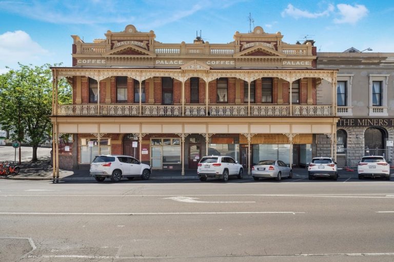 Steeped in history, brimming with possibilities: Grand coffee palace hits the market