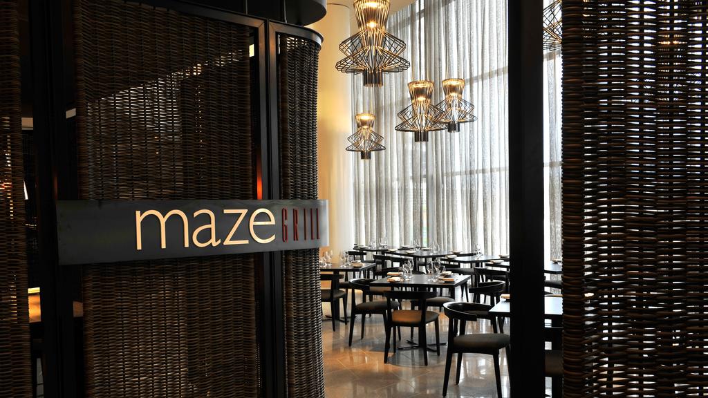 Gordon Ramsay's new Melbourne restaurant Maze.