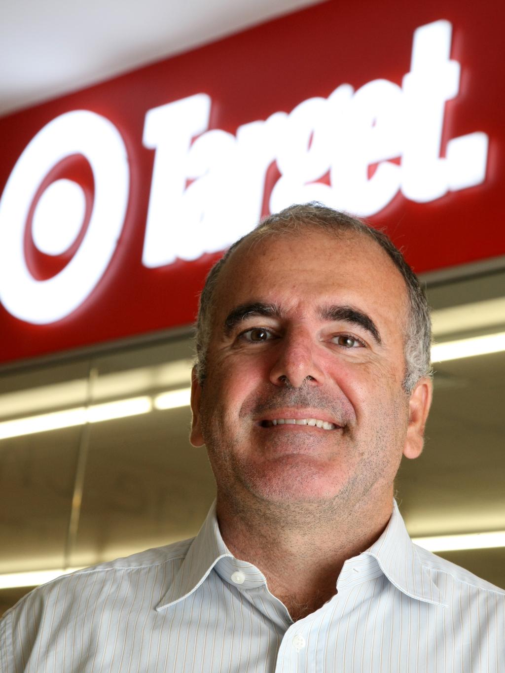 Principal of the Karedis investment group Greg Karedis at the  new Target store opening  at Clifton beach shopping centre